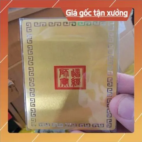 kim bài linh phù đường tam tạng HÀNG CAO CẤP, có hoả tốc