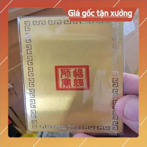 kim bài linh phù đường tam tạng HÀNG CAO CẤP, có hoả tốc