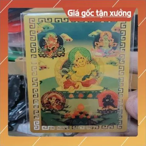 kim bài linh phù ngũ vị hắc bạch lục hồng hoàng thần tài HÀNG CAO CẤP, có hoả tốc