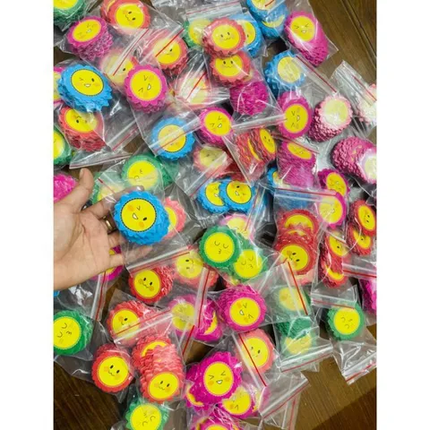 Set 50 hoa cười khen thưởng mẫu mới in  mặt giấy dày 5cm TRANG TRÍ LỚP