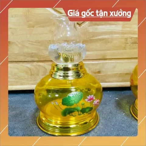 Đèn Dầu Hoa Sen. có hoả tốc
