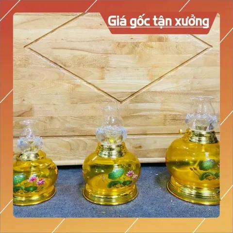 Đèn Dầu Hoa Sen. có hoả tốc