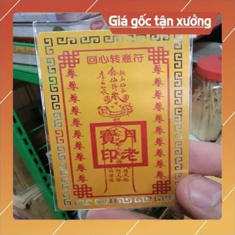 kim bài linh phù nguyệt lão se duyên HÀNG CAO CẤP, có hoả tốc