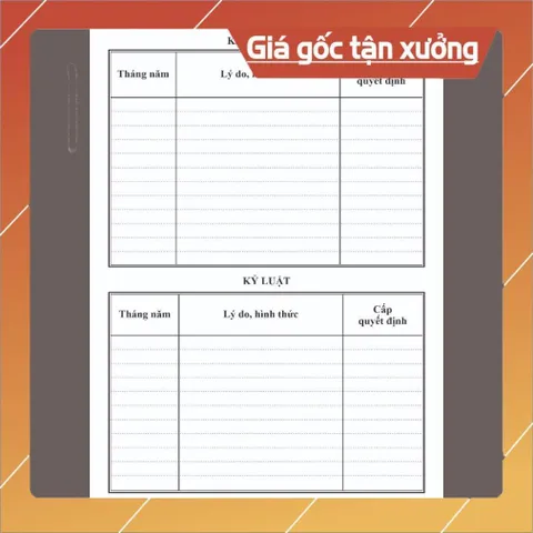 LÝ LỊCH CỦA NGƯỜI XIN VÀO ĐẢNG mẫu 02-KNĐ ( Loại 28 trang, 32 trang, 40 trang, 52 trang ) - CHUẨN HƯỚNG DẪN SỐ 38