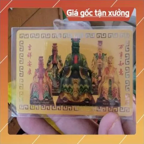 kim bài linh phù ngũ vị hoàng đế HÀNG CAO CẤP, có hoả tốc