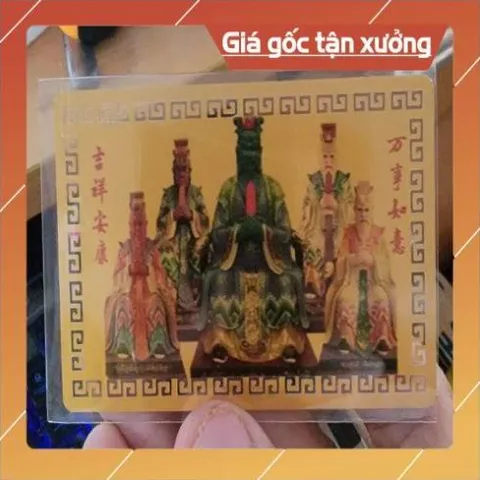 kim bài linh phù ngũ vị hoàng đế HÀNG CAO CẤP, có hoả tốc