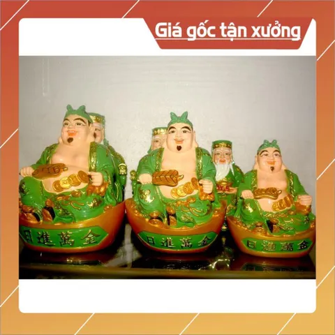 Bộ tượng hai ông Thần Tài-Thổ Địa composite nhiều mẫu