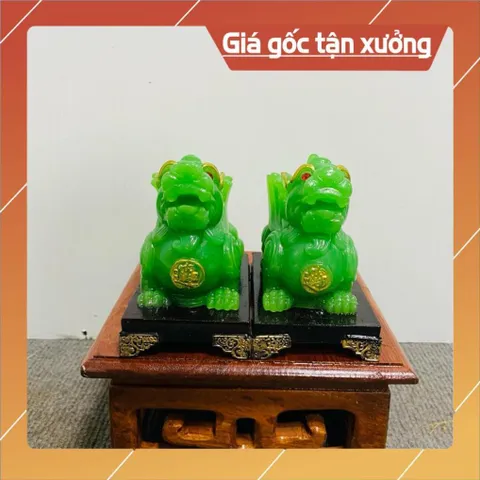 Cặp Tỳ Hưu Ngọc Phong Thủy _ Thu Hút Tài Lộc Mang Lại May Mắn Cho Gia Chủ. có hoả tốc