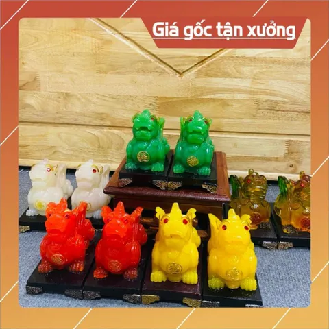 Cặp Tỳ Hưu Ngọc Phong Thủy _ Thu Hút Tài Lộc Mang Lại May Mắn Cho Gia Chủ. có hoả tốc
