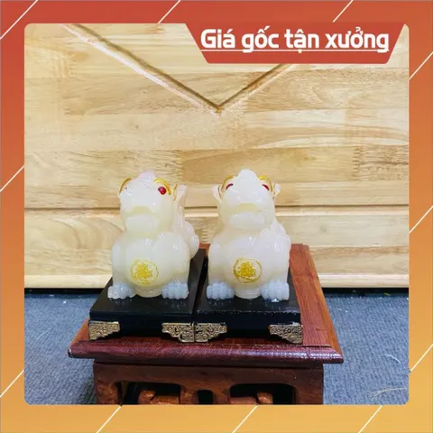 Cặp Tỳ Hưu Ngọc Phong Thủy _ Thu Hút Tài Lộc Mang Lại May Mắn Cho Gia Chủ. có hoả tốc