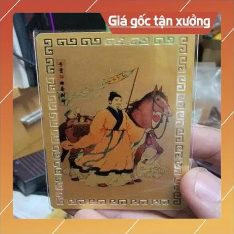 kim bài linh phù thần tài tứ cống HÀNG CAO CẤP, có hoả tốc