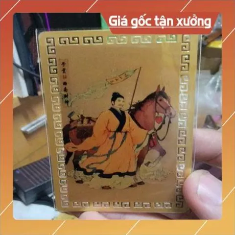 kim bài linh phù thần tài tứ cống HÀNG CAO CẤP, có hoả tốc