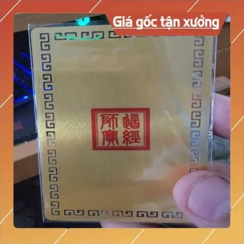 kim bài linh phù xích long thần HÀNG CAO CẤP, có hoả tốc