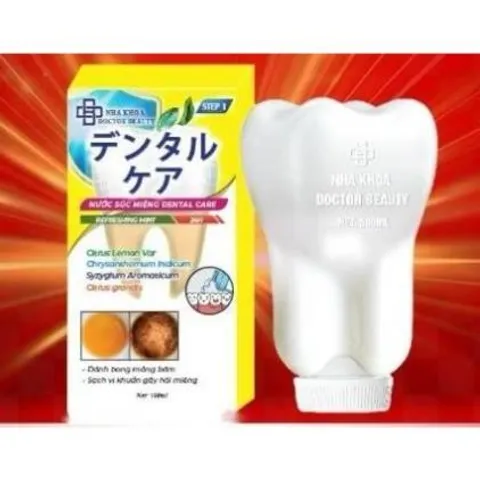 NƯỚC SÚC MIỆNG DENTALCARE, Bột trắng răng dental Kem đánh răng dental [Cam Kết Chính Hãng]