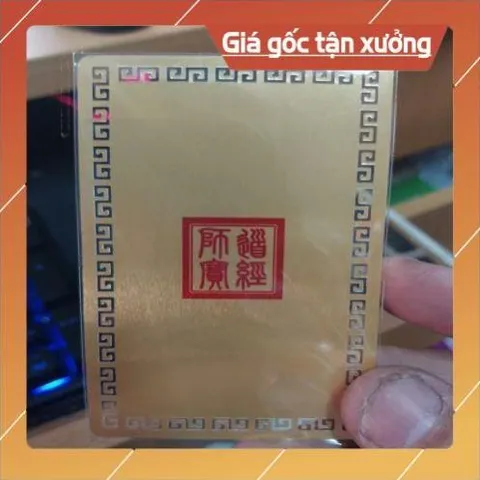 kim bài linh phù nữ oa nương nương HÀNG CAO CẤP, có hoả tốc