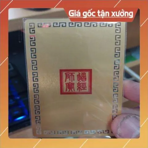 kim bài linh phù nữ oa nương nương HÀNG CAO CẤP, có hoả tốc