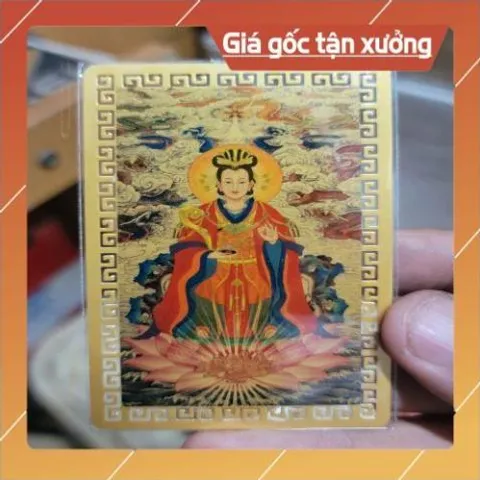 kim bài linh phù nữ oa nương nương HÀNG CAO CẤP, có hoả tốc