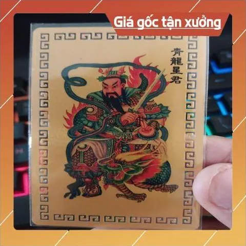 kim bài linh phù thanh long tinh quân HÀNG CAO CẤP, có hoả tốc