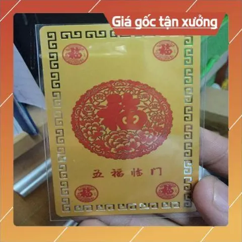 kim bài linh phù ông phúc tinh HÀNG CAO CẤP, có hoả tốc