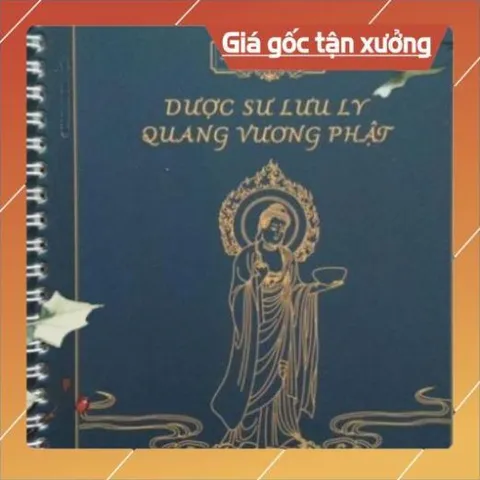 Vở Sổ chép in mờ Dược Sư khổ B5 cực đẹp tặng viết
