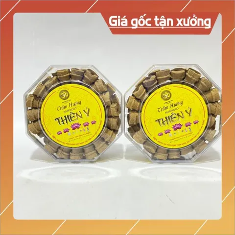 Hộp Trầm Hương Thiên Ý 42 Viên Trầm Mới THƠM