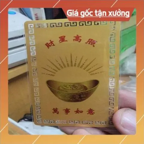 kim bài linh phù thần tài phạm lãi HÀNG CAO CẤP, có hoả tốc