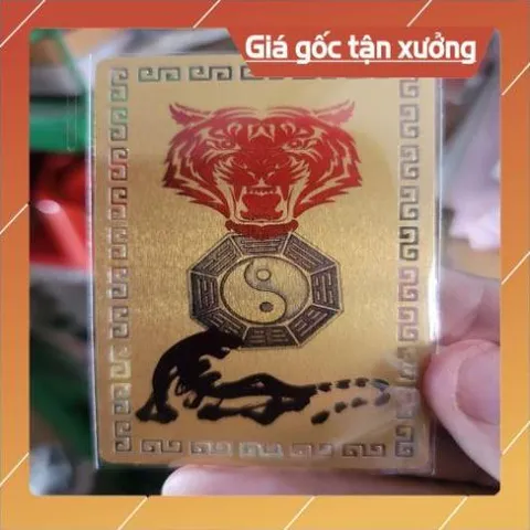 kim bài linh phù bát quái hỗ thần HÀNG CAO CẤP, có hoả tốc