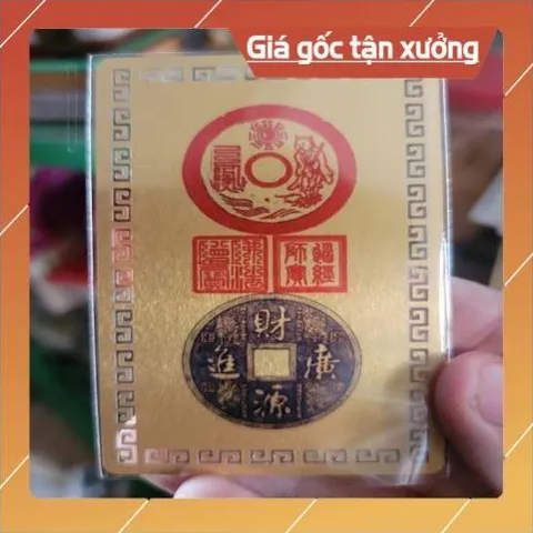 kim bài linh phù bát quái hỗ thần HÀNG CAO CẤP, có hoả tốc