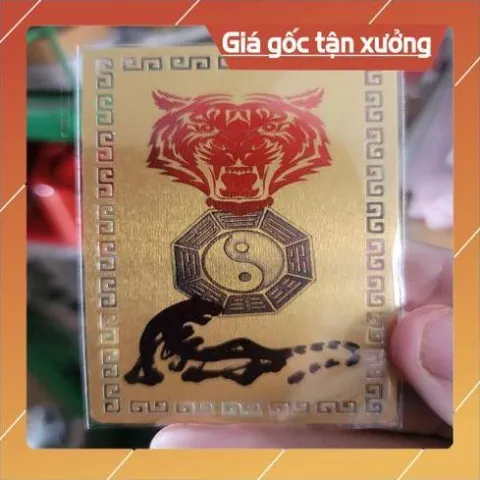 kim bài linh phù bát quái hỗ thần HÀNG CAO CẤP, có hoả tốc
