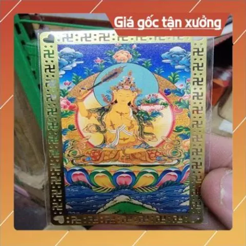 kim bài linh phù văn thù sư lợi HÀNG CAO CẤP, có hoả tốc