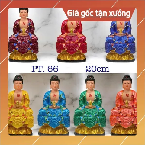 Bộ 7 Tượng Phật Dược Sư 7 màu có pháp khí rời 🌼🌼 có hoả tốc