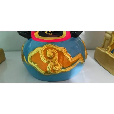 Tôn tượng diêu trì phật mẫu 40cm  (tư thế ngồi). đất nung
