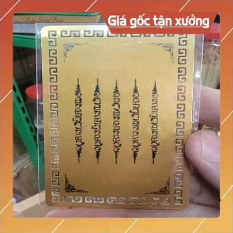kim bài linh phù tôn ngộ không HÀNG CAO CẤP, có hoả tốc