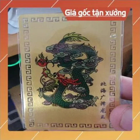 kim bài linh phù bắc hải long vương HÀNG CAO CẤP, có hoả tốc
