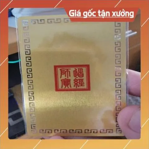 kim bài linh phù bắc hải long vương HÀNG CAO CẤP, có hoả tốc