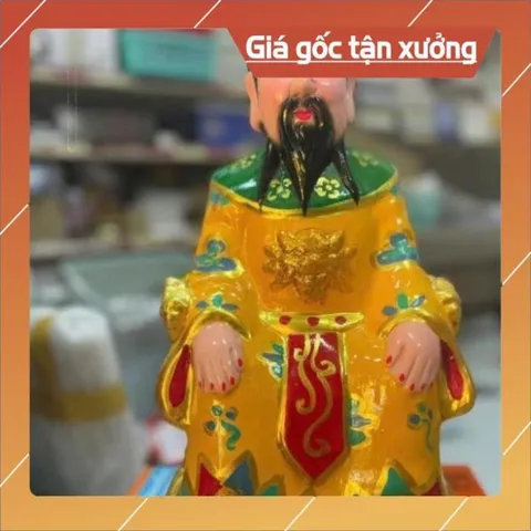 TƯỢNG ĐẤT NUNG ĐỊA MẪU, NGỌC HOÀNG, LINH SƠN, CHÚA XỨ 40CM cực đẹp