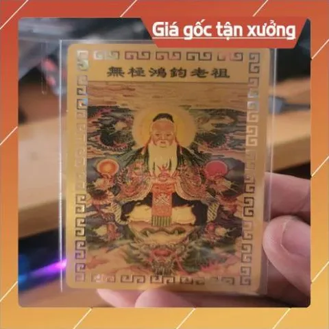 kim bài linh phù hồng quân lão tổ HÀNG CAO CẤP, có hoả tốc