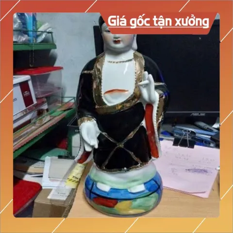 TƯỢNG MẸ DIÊU TRÌ ĐỊA MẪU MEN SỨ ĐÀI LOAN 3 SIZE