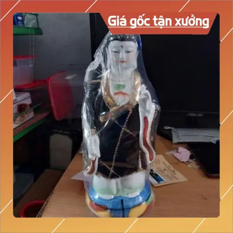 TƯỢNG MẸ DIÊU TRÌ ĐỊA MẪU MEN SỨ ĐÀI LOAN 3 SIZE