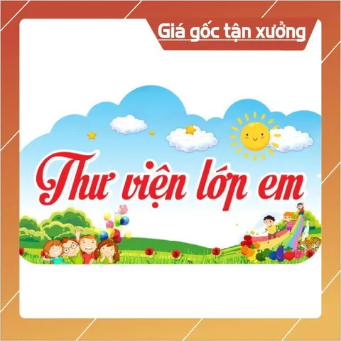 Tờ giấy Các góc-nhắc nhở trang  trí lớp tiểu học ép plastic sẵn băng keo đính tường cao 40cm