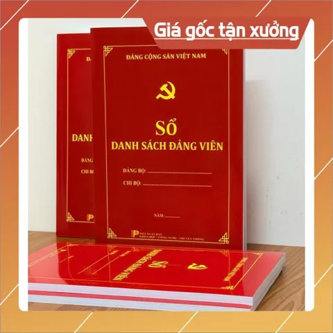SỔ DANH SÁCH ĐẢNG VIÊN (Mẫu 7-HSĐV) có hoả tốc