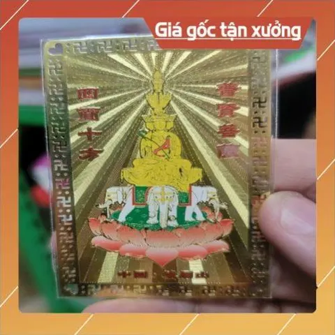 kim bài linh phù phổ hiền thập phương HÀNG CAO CẤP, có hoả tốc