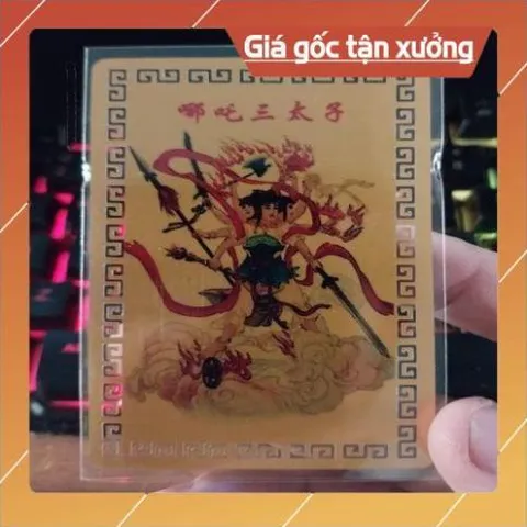 kim bài linh phù tam thái tử na tra HÀNG CAO CẤP, có hoả tốc