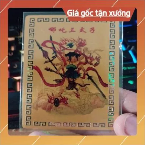 kim bài linh phù tam thái tử na tra HÀNG CAO CẤP, có hoả tốc