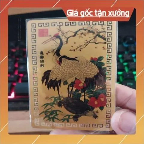 kim bài linh phù bạch hạc kim qui HÀNG CAO CẤP, có hoả tốc