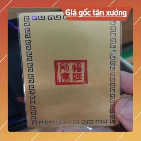 kim bài linh phù nhiên đăng đạo nhân HÀNG CAO CẤP, có hoả tốc
