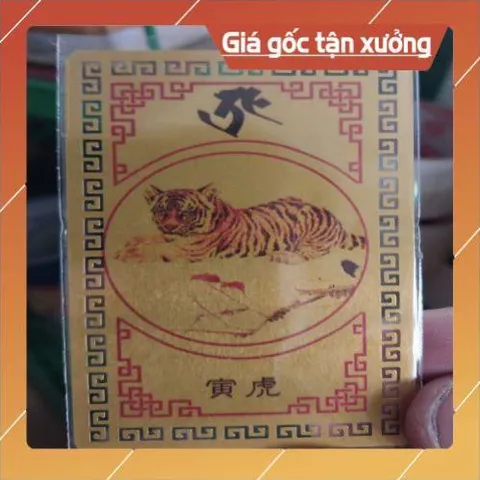 kim bài linh phù con giáp tuổi dần HÀNG CAO CẤP, có hoả tốc