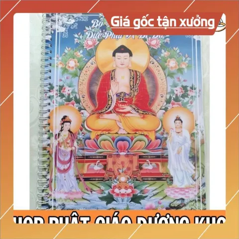 Combo 3 quyển tô tranh phật, Phậtt tổ 90 tranh, địa ttạng 100 tranh, bồ tátt 70 tranh khổ a4