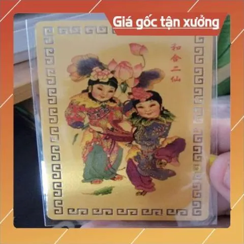kim bài linh phù nhị tiên hòa hợp HÀNG CAO CẤP, có hoả tốc