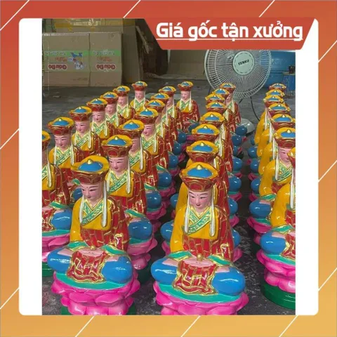 Tôn tượng ngài ĐỊA TẠNG đất nung ngồi 30cm gieo duyên